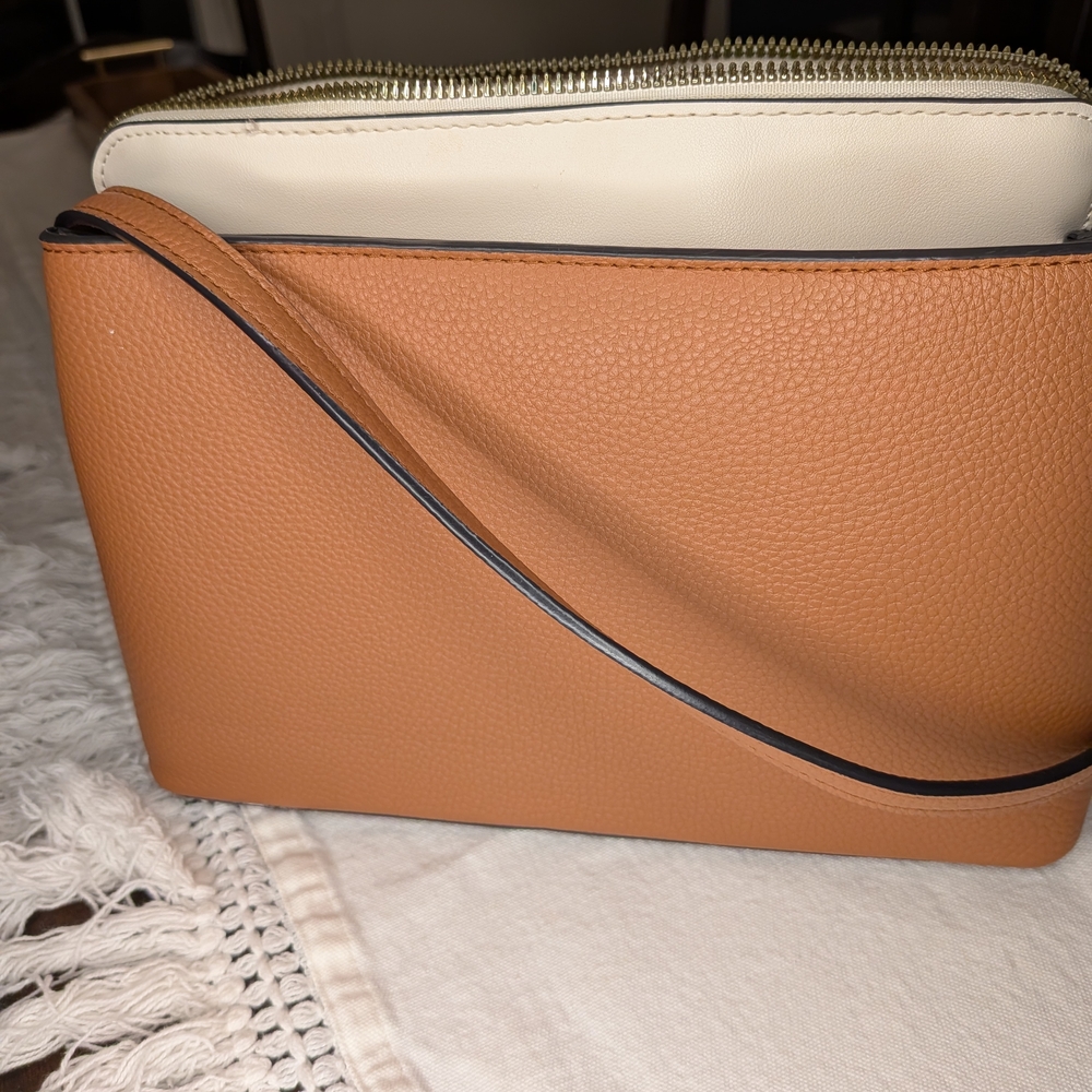 Nanette Lepore Tan and Cream Women's Bag - Picture 8 of 11